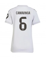 Real Madrid Eduardo Camavinga #6 Hjemmedrakt Dame 2025-26 Korte ermer